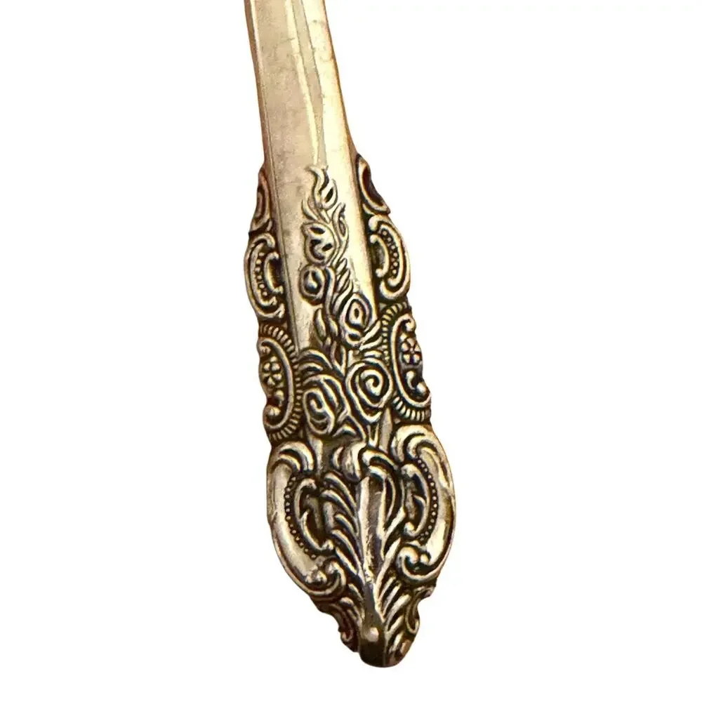 BAROQUE BY GODINGER Flatware Lot of 3 Dinner Knives Silverplate 3302-60